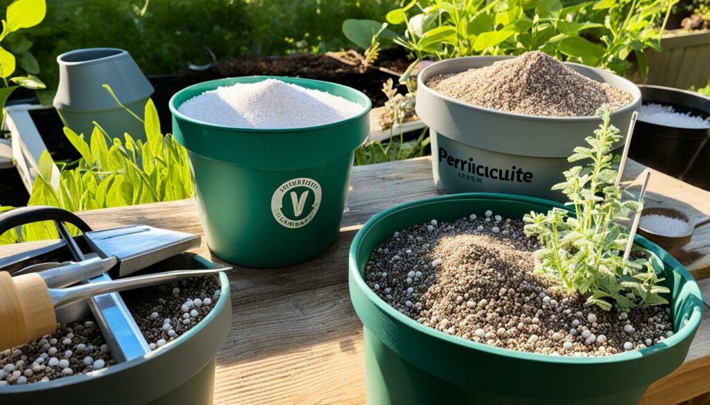 choosing perlite or vermiculite